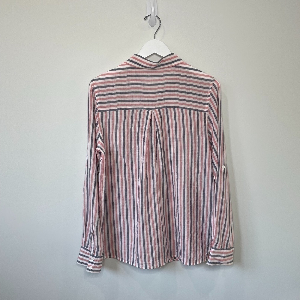 Seven7 Striped Multicolor Button Up - Picture 7 of 10